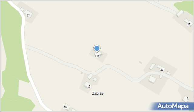 Sechna, Sechna, 136, mapa Sechna