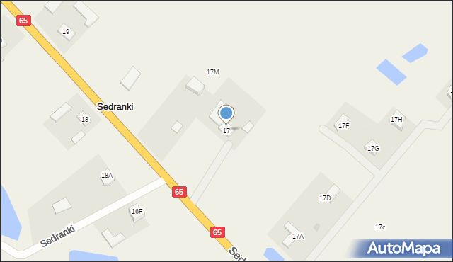 Sedranki, Sedranki, 17, mapa Sedranki