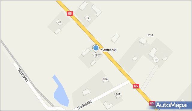Sedranki, Sedranki, 18, mapa Sedranki