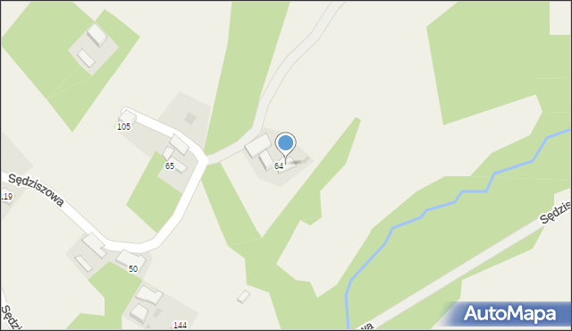 Sędziszowa, Sędziszowa, 47, mapa Sędziszowa