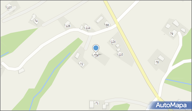 Sędziszowa, Sędziszowa, 72a, mapa Sędziszowa