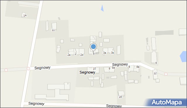 Segnowy, Segnowy, 3, mapa Segnowy