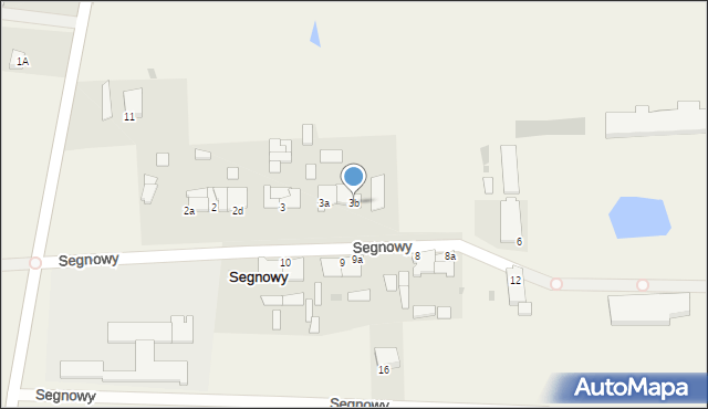 Segnowy, Segnowy, 3b, mapa Segnowy