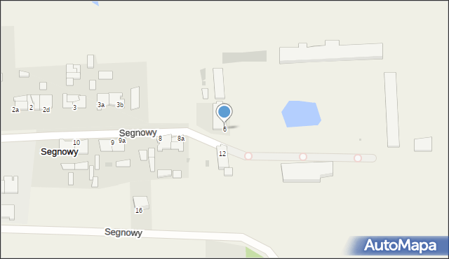 Segnowy, Segnowy, 6, mapa Segnowy