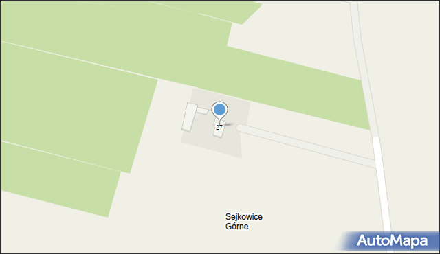 Sejkowice, Sejkowice, 27, mapa Sejkowice