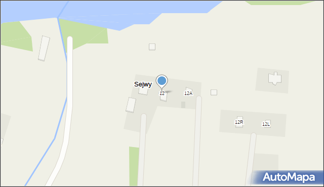 Sejwy, Sejwy, 12, mapa Sejwy