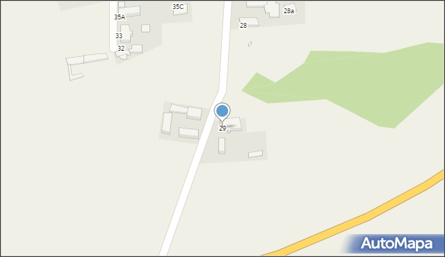 Sękowice, Sękowice, 29, mapa Sękowice