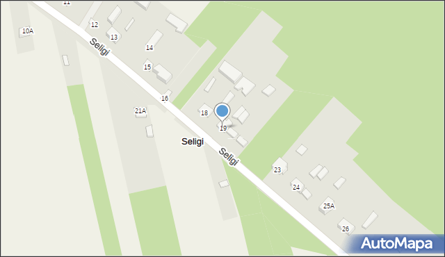 Seligi, Seligi, 19, mapa Seligi