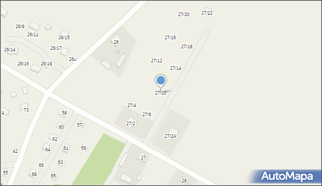 Sendeń Mały, Sendeń Mały, 27/10, mapa Sendeń Mały