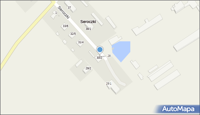 Seroczki, Seroczki, 30/2, mapa Seroczki
