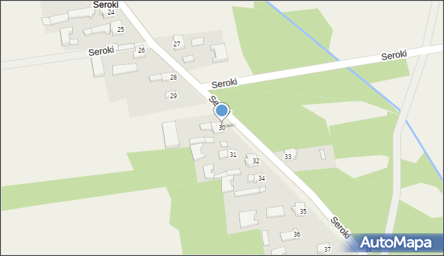 Seroki, Seroki, 30, mapa Seroki