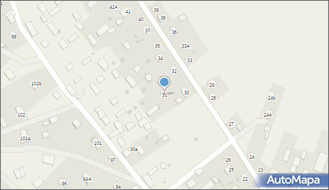 Serpelice, Serpelice, 31, mapa Serpelice