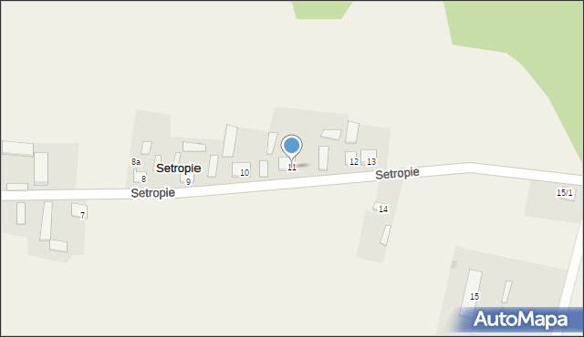 Setropie, Setropie, 11, mapa Setropie