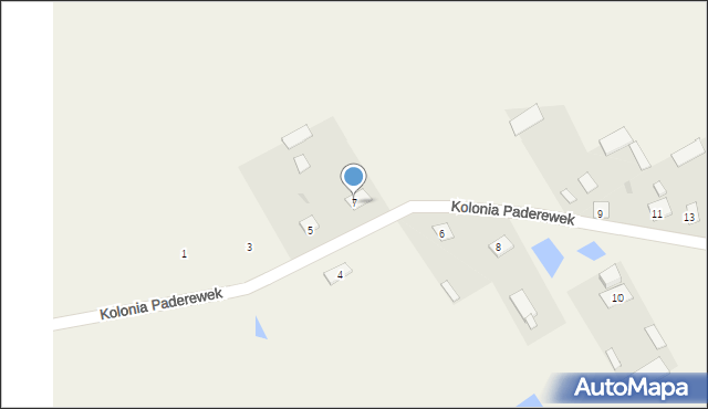 Sewerynówka, Sewerynówka, 7, mapa Sewerynówka