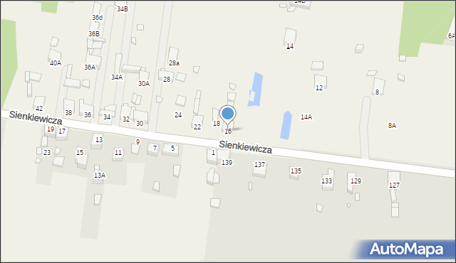Bobrowniki, Sienkiewicza Henryka, 16, mapa Bobrowniki