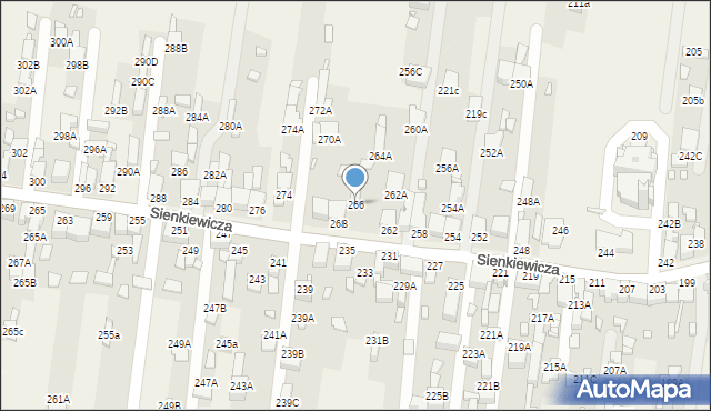 Bobrowniki, Sienkiewicza Henryka, 266, mapa Bobrowniki