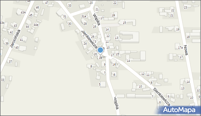 Cielcza, Sienkiewicza Henryka, 18, mapa Cielcza