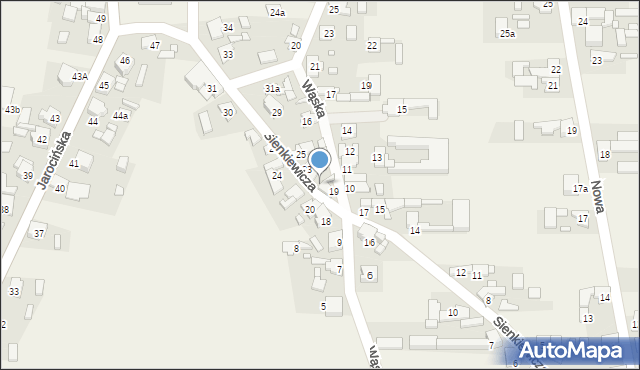 Cielcza, Sienkiewicza Henryka, 22, mapa Cielcza