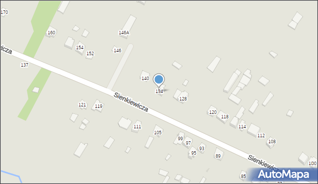 Daleszyce, Sienkiewicza Henryka, 134, mapa Daleszyce