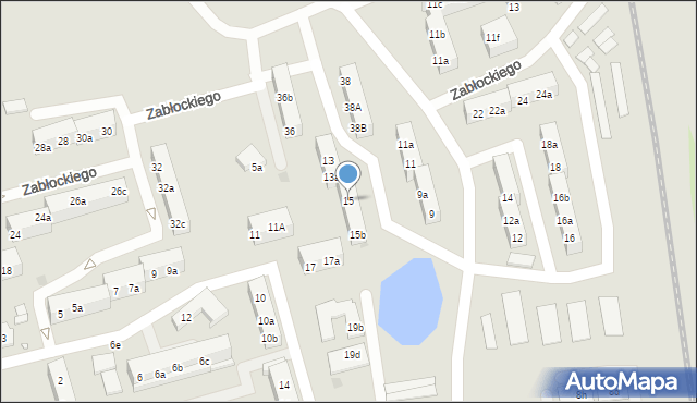 Gniezno, Sikorskiego Władysława, gen., 15, mapa Gniezna