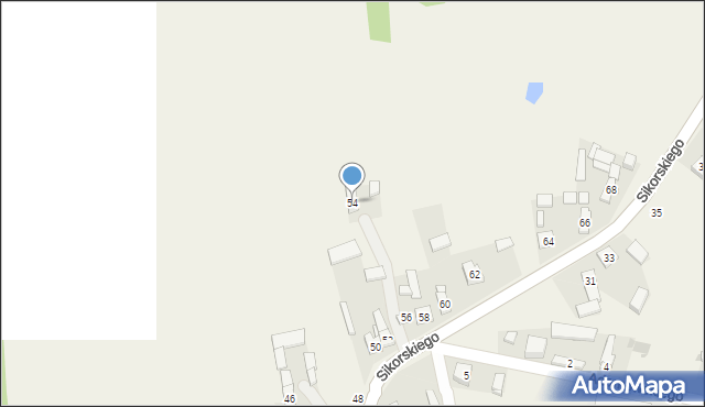 Gorzędów, Sikorskiego Władysława, gen., 54, mapa Gorzędów