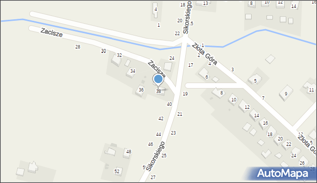 Ilkowice, Sikorskiego Władysława, gen., 38, mapa Ilkowice