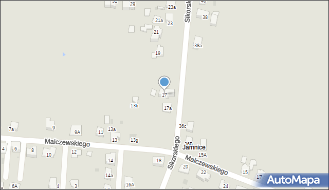Imielin, Sikorskiego Władysława, gen., 17, mapa Imielin