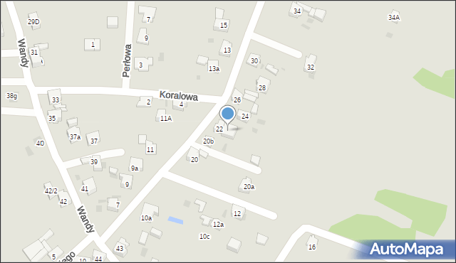 Imielin, Sikorskiego Władysława, gen., 22a, mapa Imielin