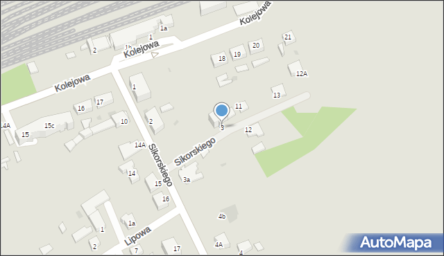 Jabłonowo Pomorskie, Sikorskiego Władysława, gen., 3, mapa Jabłonowo Pomorskie