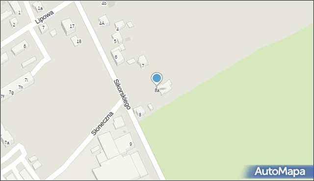 Jabłonowo Pomorskie, Sikorskiego Władysława, gen., 8a, mapa Jabłonowo Pomorskie