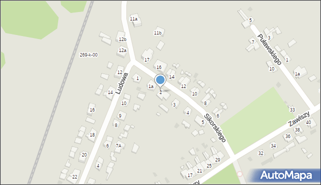 Jastrowie, Sikorskiego Władysława, gen., 2, mapa Jastrowie