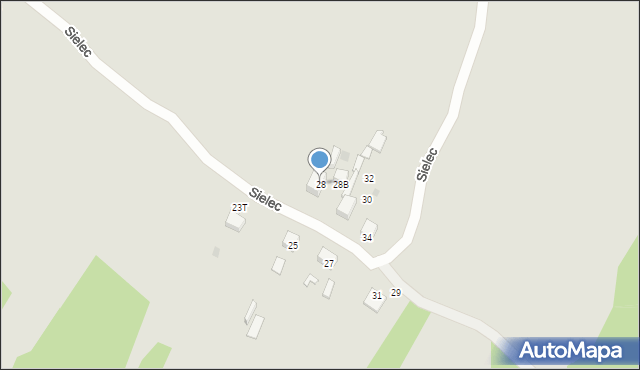 Jaworzno, Sielec, 28, mapa Jaworzno