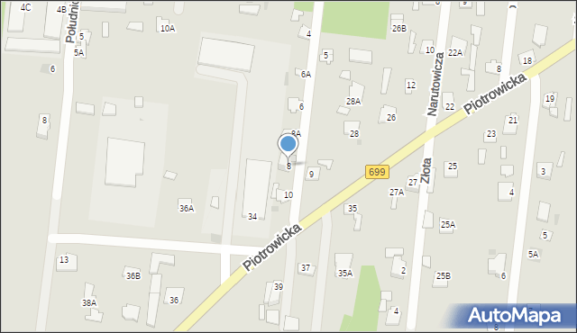 Jedlnia-Letnisko, Sienkiewicza Henryka, 8, mapa Jedlnia-Letnisko