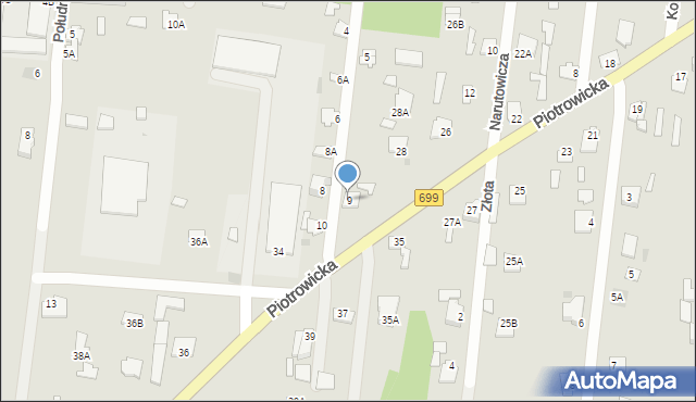 Jedlnia-Letnisko, Sienkiewicza Henryka, 9, mapa Jedlnia-Letnisko