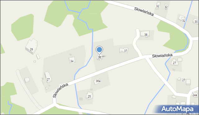 Jugów, Sikorskiego Władysława, gen., 36, mapa Jugów