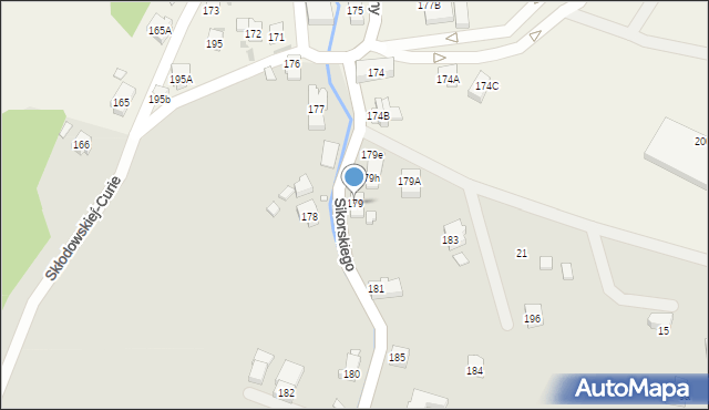 Karpacz, Sikorskiego Władysława, gen., 179, mapa Karpacz