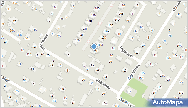 Kobyłka, Sienkiewicza Henryka, 16R, mapa Kobyłka