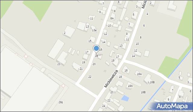 Konstantynów Łódzki, Sienkiewicza Henryka, 18, mapa Konstantynów Łódzki