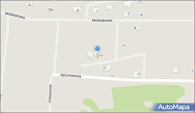 Koronowo, Siewna, 6, mapa Koronowo