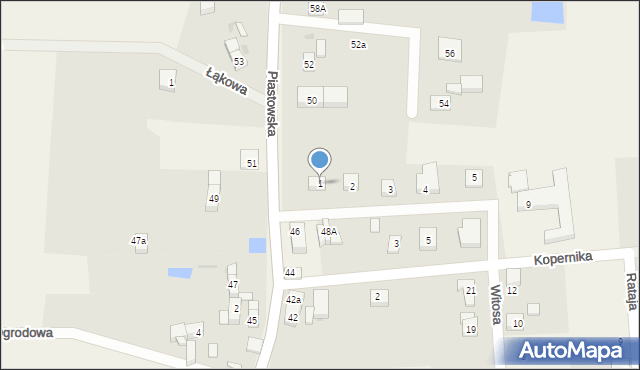 Krotoszyce, Sienkiewicza Henryka, 1, mapa Krotoszyce