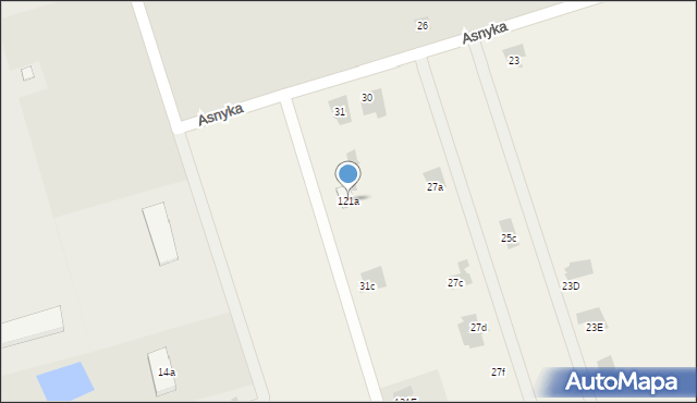 Kulice, Sieciechowo, 31A, mapa Kulice