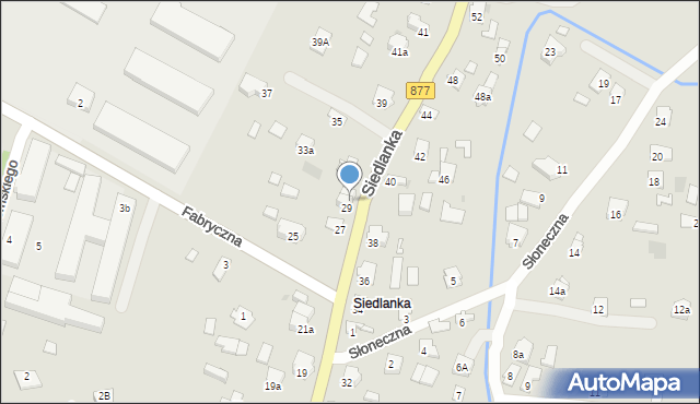 Leżajsk, Siedlanka, 31, mapa Leżajsk