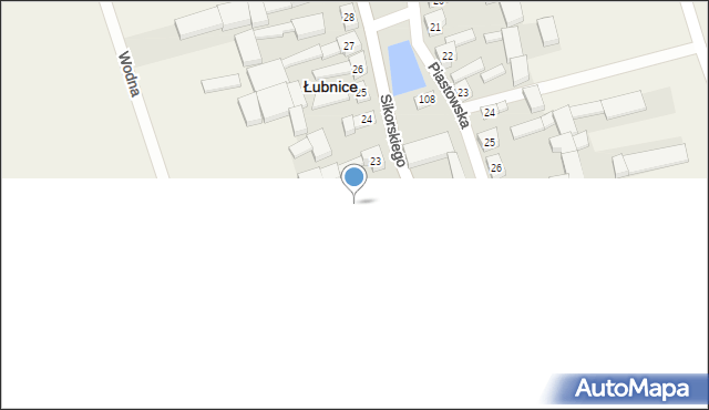 Łubnice, Sikorskiego Władysława, gen., 22, mapa Łubnice