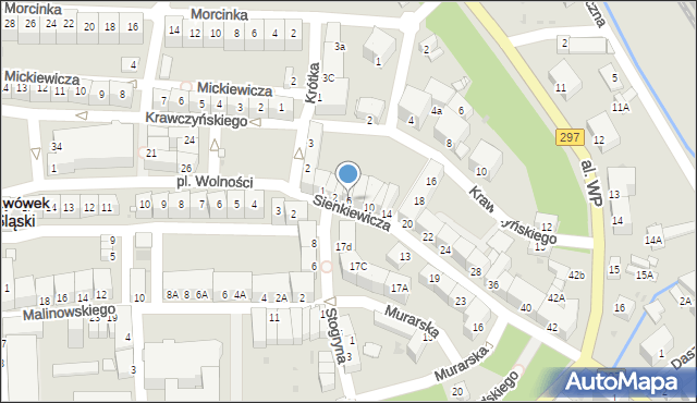 Lwówek Śląski, Sienkiewicza Henryka, 6, mapa Lwówek Śląski