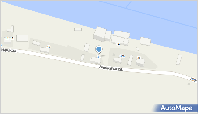 Malczyce, Sienkiewicza Henryka, 38, mapa Malczyce