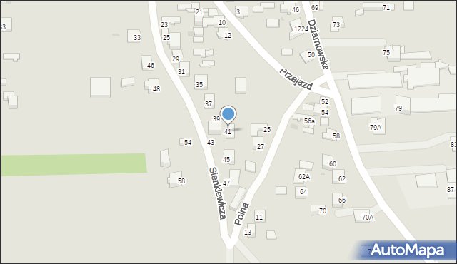 Mogielnica, Sienkiewicza Henryka, 41, mapa Mogielnica