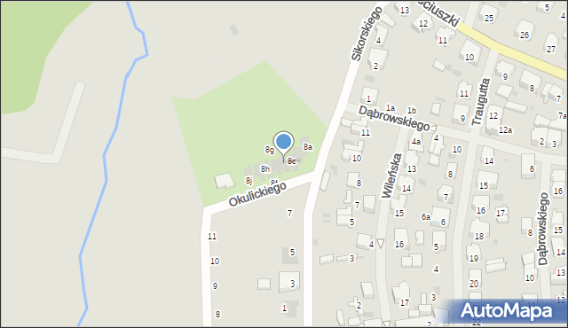 Nowogard, Sikorskiego Władysława, gen., 8d, mapa Nowogard