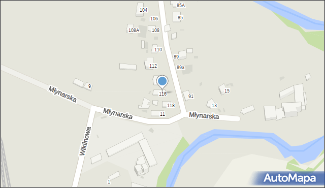 Przemyśl, Sielecka, 116, mapa Przemyśla