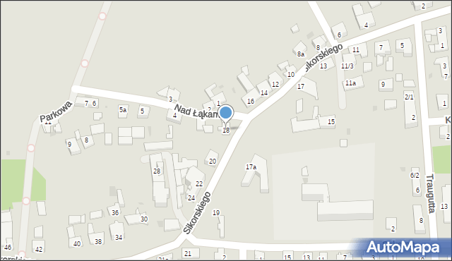 Pyskowice, Sikorskiego Władysława, gen., 18, mapa Pyskowice