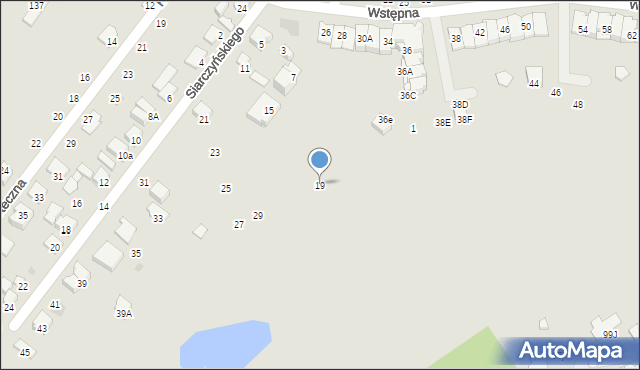 Radom, Siarczyńskiego Franciszka, ks., 19, mapa Radomia